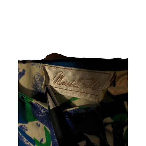 Vintage Marshall Fields 80s Art To Wear Button Front Sleeveless Dress Large G - Picture 8 of 10